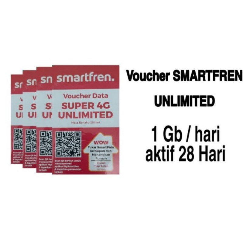 VOUCHER DATA SMARTFREN UNLIMITED