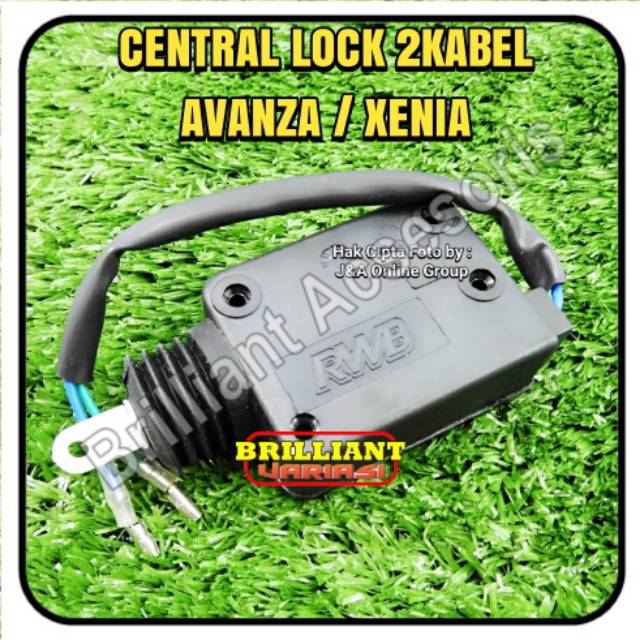 Anakan Pistol Central Lock - 2 Kabel &amp; 3 Kabel