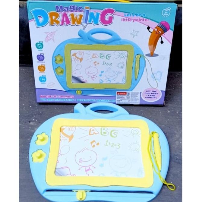 

Produk Unggulan] Magic Drawing Board / Papan Tulis Magnet / Papan Tulis Anak