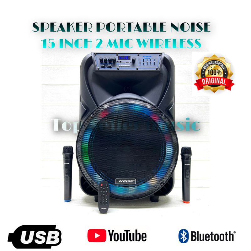 Speaker Portable Meeting Wireless Noise 899 H Hive 15inch Original Bluetooth 2mic wireless