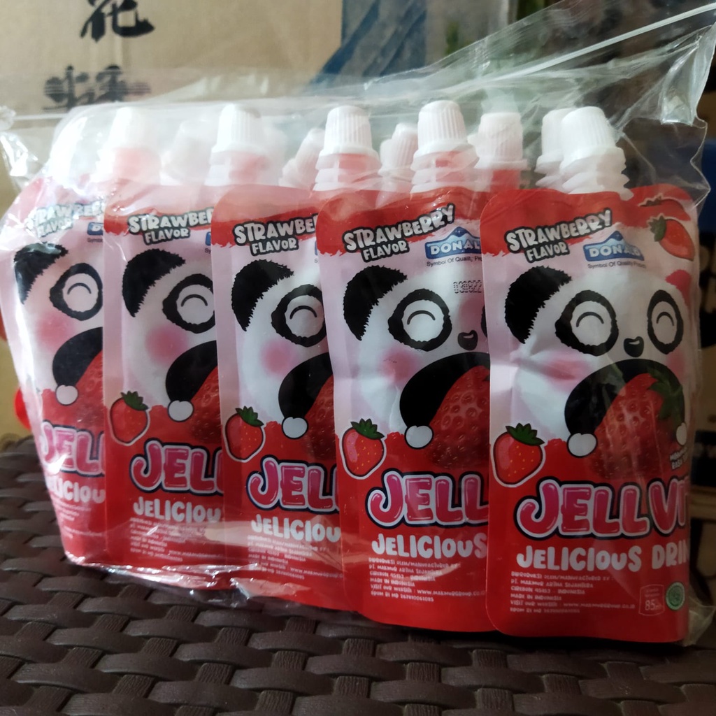 

Agar Jelly Jellvit 70 ml isi 10 Pouch ( Rasa Random )
