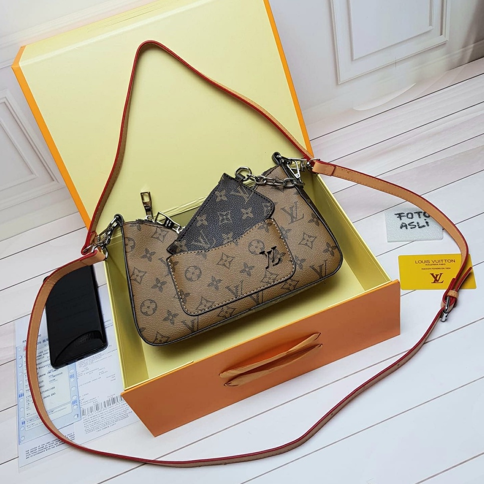 L Vuitton M@relle L7704 Ada Noser ◇Free Sarung +BubbleWrap◇