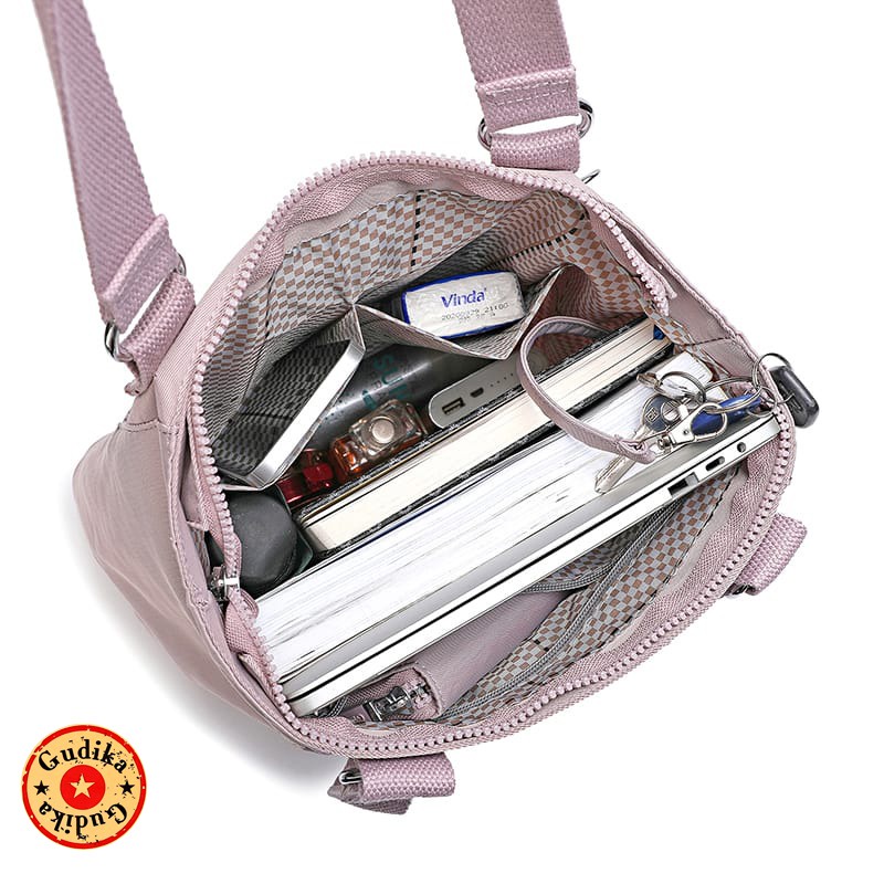 Totebag GUDIKA 5172 - tas kerja / kuliah wanita dapat dompet - waterproof - fashion - travel bag - tas cewek / perempuan