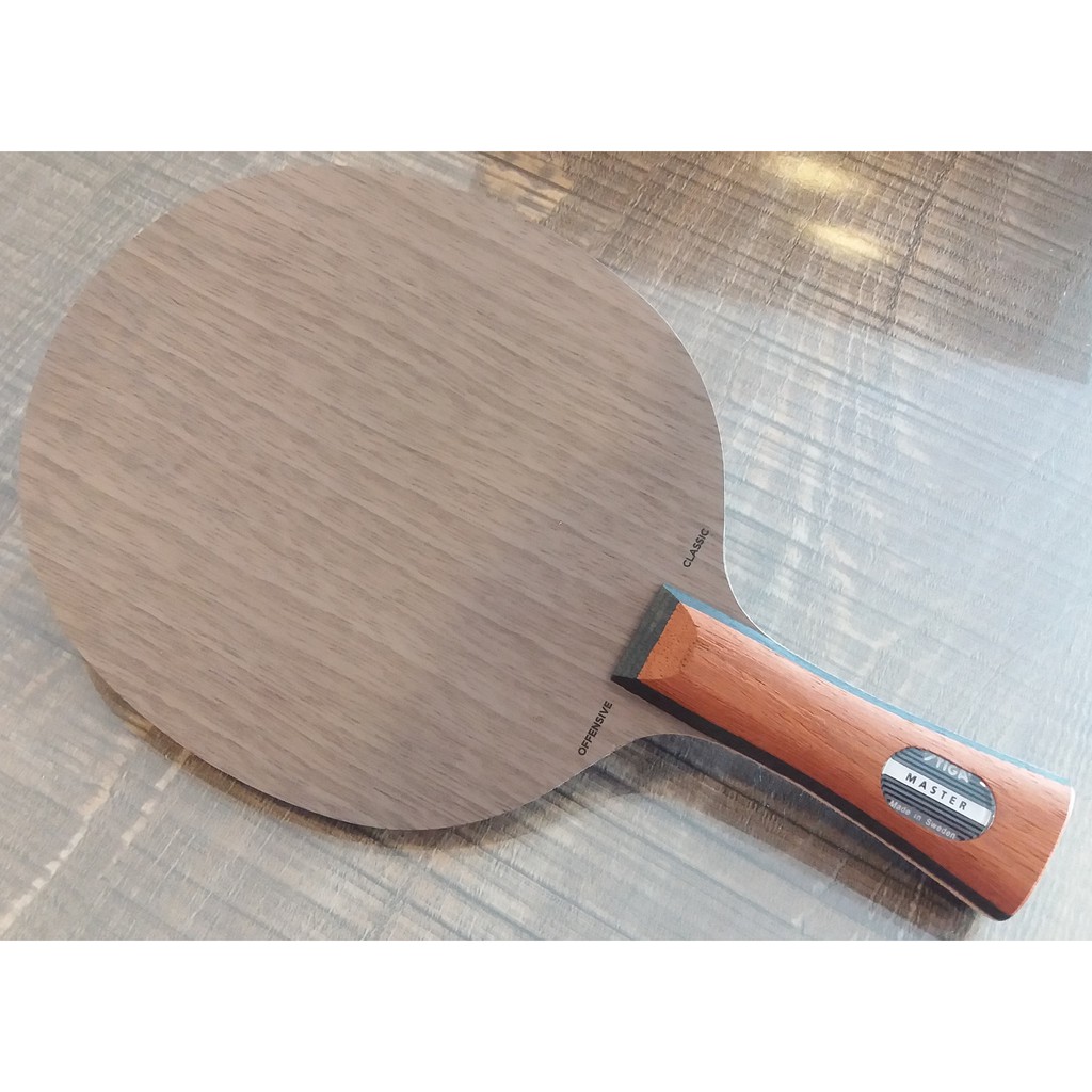 Stiga Offensive Classic - Blade/Kayu Pingpong Tenis Meja Bat Bet