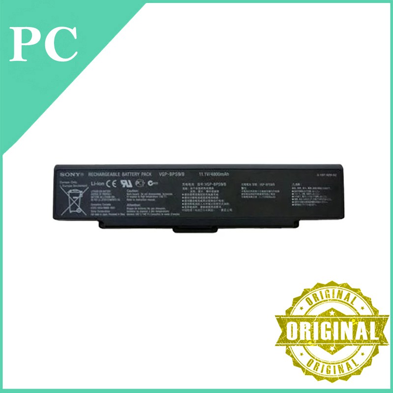 Baterai Sony Vaio VGP-BPL9 VGP-BPS9S BPS9A VGP-BPS9 original
