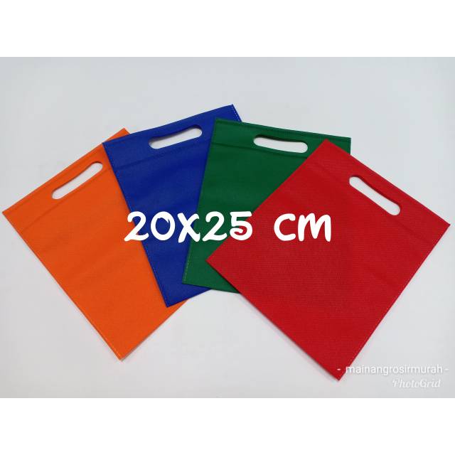 

Tas oval spunbond 20x25cm/tas souvernir goodie bag