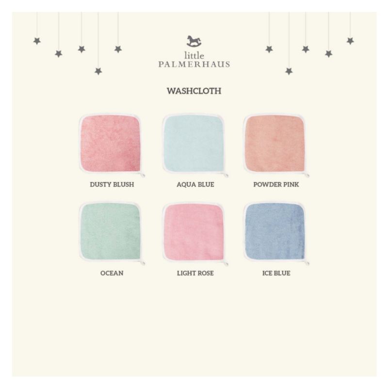 Little Palmerhaus - Bam &amp; boo bamboo washcloth (SAPUTANGAN BAYI) SET OF 4
