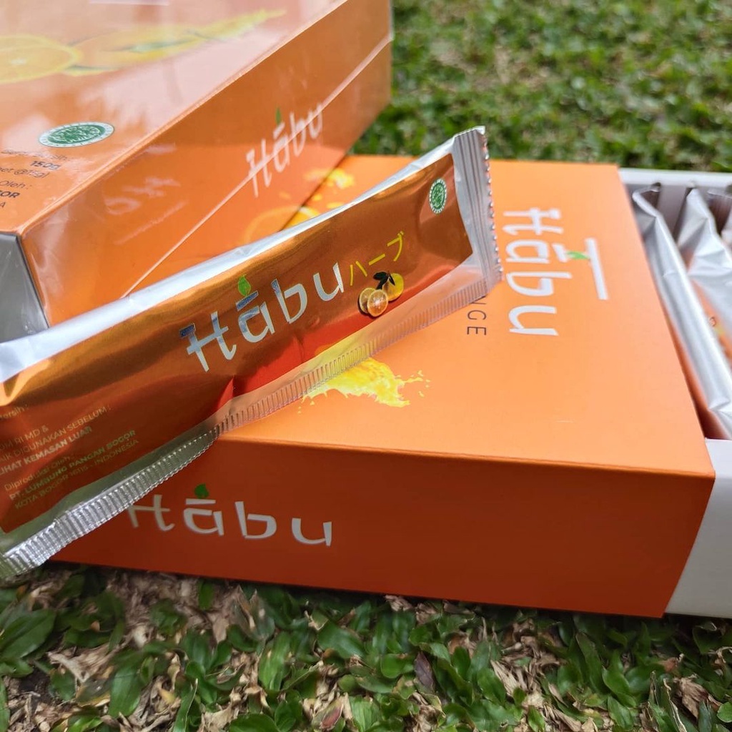 Habu Yuzu Orange fiber collagen drink