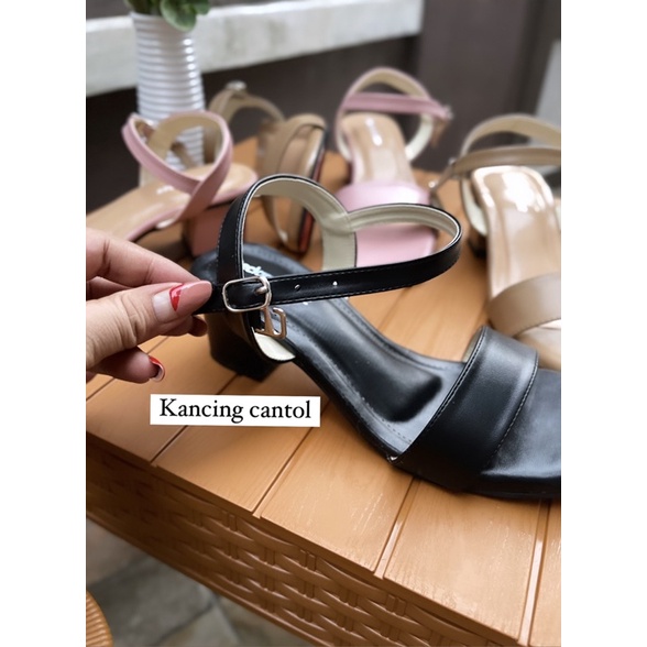 DECLARE&amp;DEE KINAN HEELS BLOCK 5 CM PREMIUM QUALITY