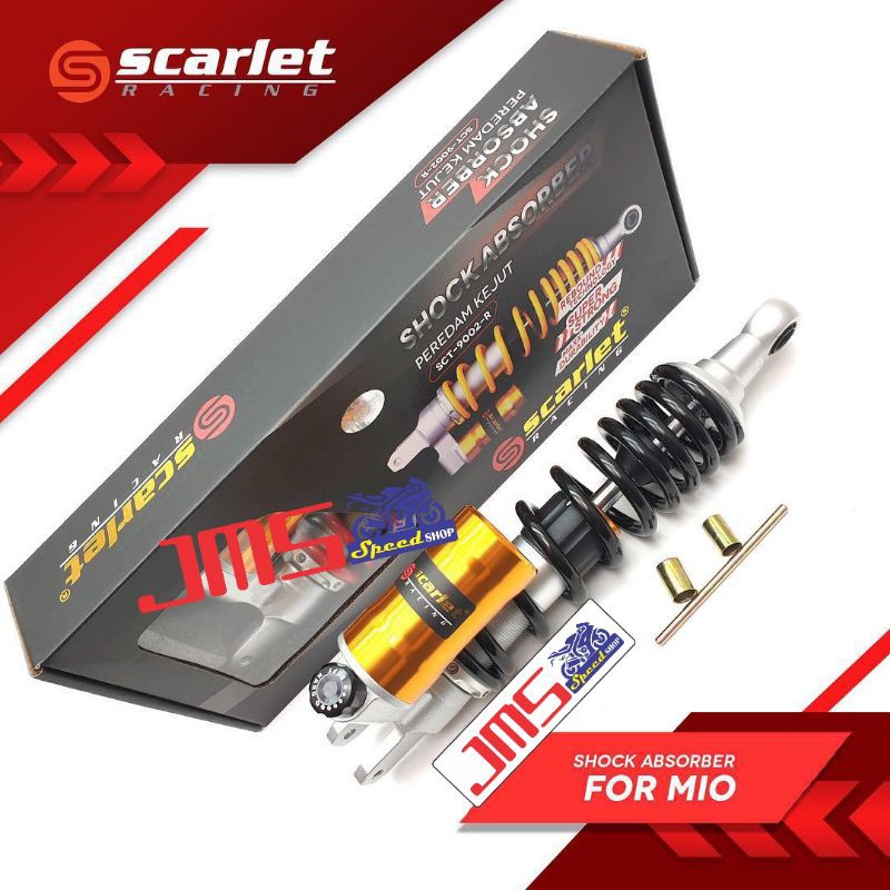 shock shockbreaker scarlet tabung bawah ukuran 310/330 klik fungsi mio beat vario 110 xeon soul gt scoopy genio mioj mio m3 lexi freego