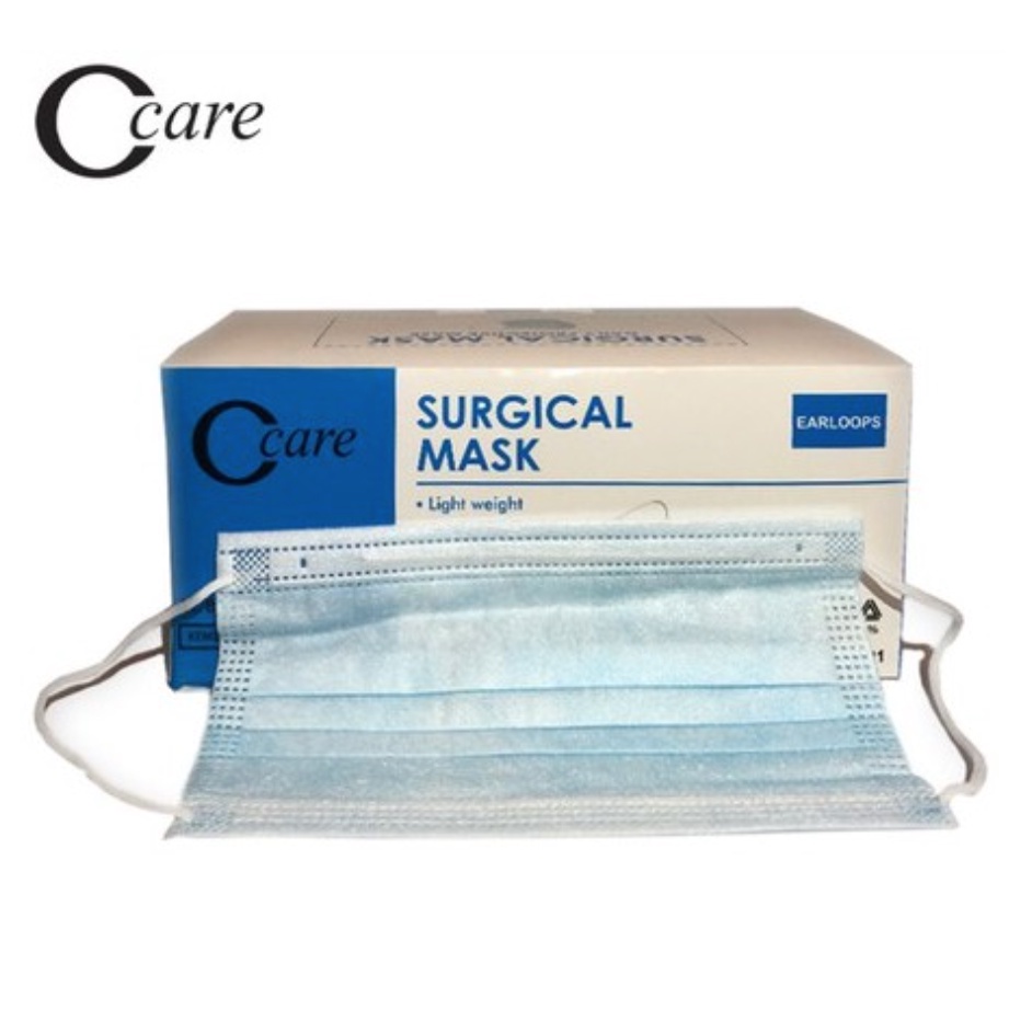 MASKER EARLOOP HIJAB C CARE DEWASA ISI 50 PCS