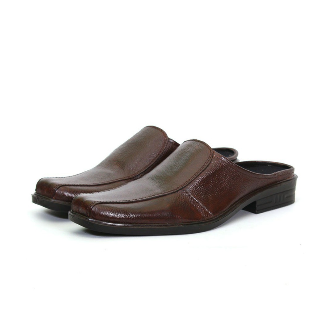 sandal kulit pria asli garut casual bata sendal jepit murah lebaran santai indian flip flop umroh