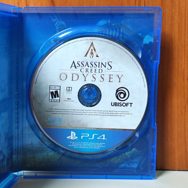 PS4 Assassins Creed Odyssey PS4 Kaset Assassin AC Odysey Playstation PS 4 5 Cd Bd Game Games Assasin Assasins Asassin Asassins Assassin's Asasins Asasin Oddysey Origins Valhalla Unity Region Reg 3 Asia odisey region