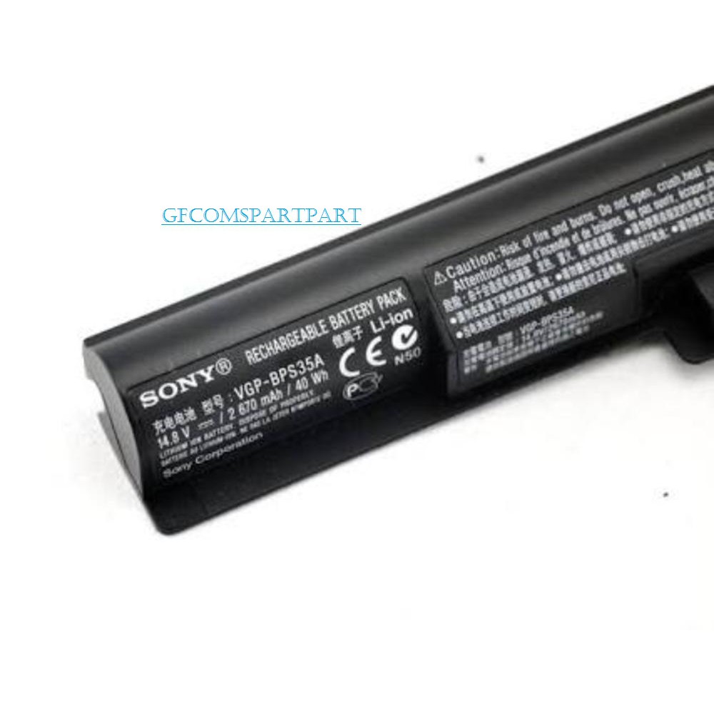 MURAH Baterai Original Sony VGP-BPS35 VGP-BPS35A VAIO Fit 15E SVF15213SA, SVF15213SH, SVF15213SN