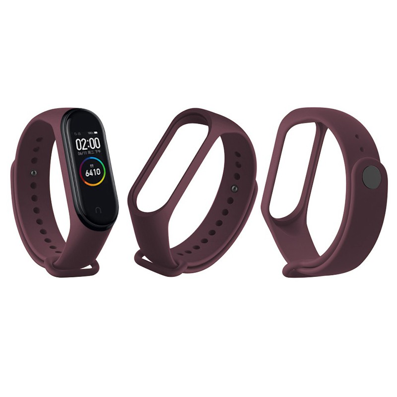 Tali Jam Tangan Xiaomi Miband 3/4 Mi Band Pengganti Silikon Warna-warni Strap