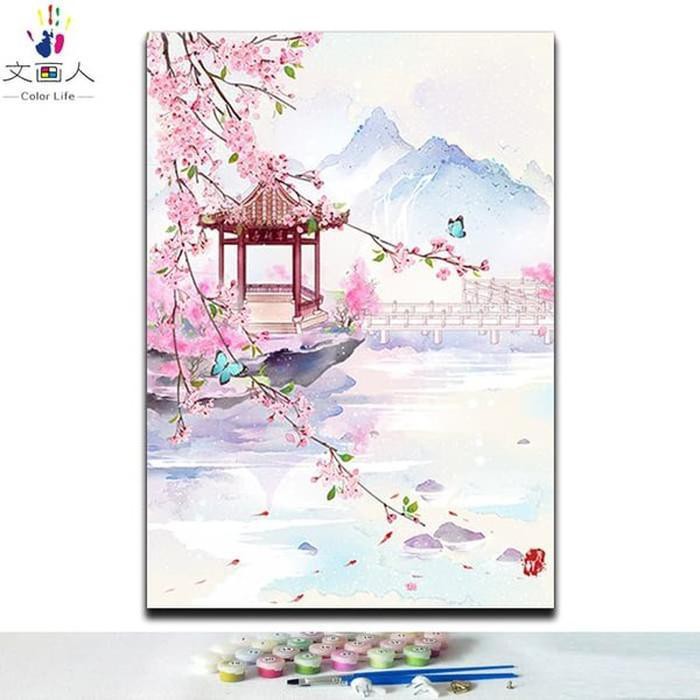 

Unik DIY Painting By Number diy coloring Paints by numbers traditional sp Limited