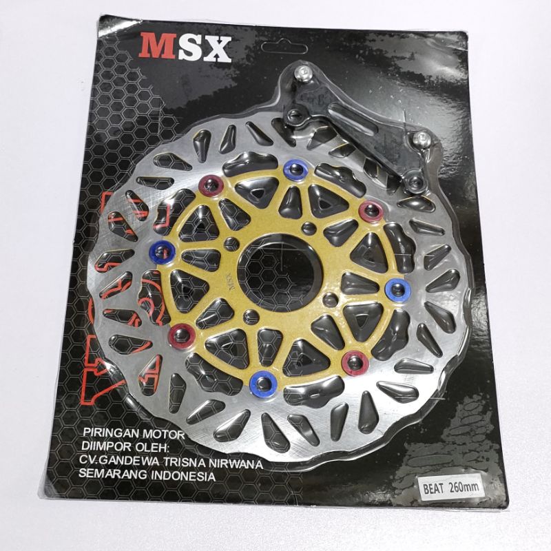 Disc brake Piringan cakram depan Beat Model PSM Lebar 260 mm Pro 1 Beat Scoopy vario