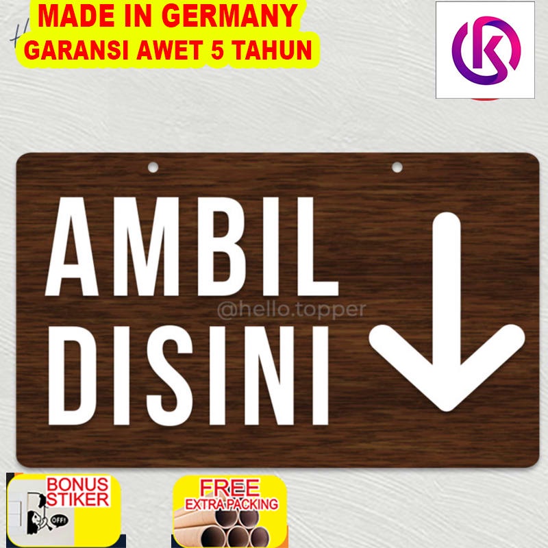 

Terlaris Ambil Disini Sign Unik Kayu| Signage Kayu Resto | Papan Kayu