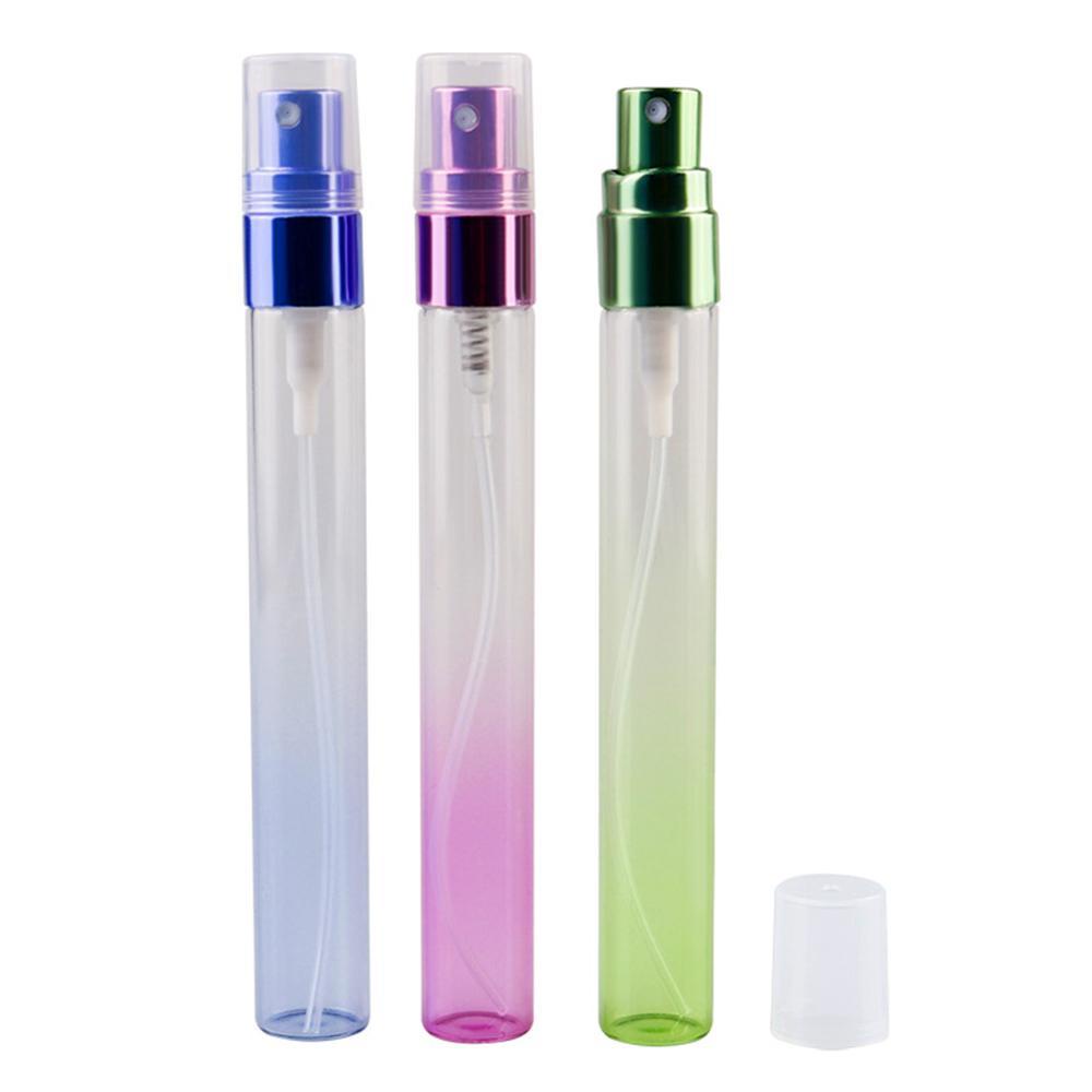 [Elegan] Botol Spray Wanita 10ml Warna Gradasi Aromaterapi Sprayer Kabut Halus Wadah Kosmetik Parfum Atomizer