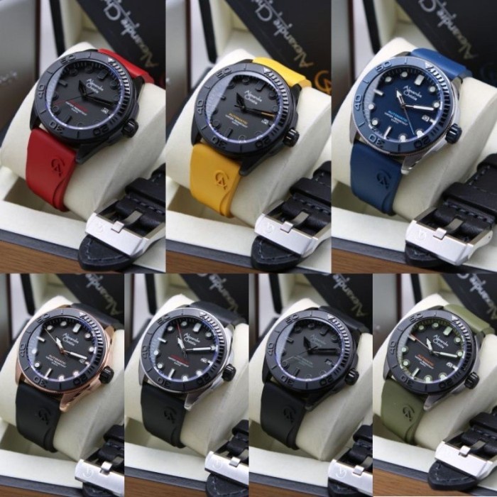 JAM TANGAN PRIA ALEXANDRE CHRISTIE AC 3042 AUTOMATIC FREE TALI ORIGINAL GARANSI RESMI 1 TAHUN