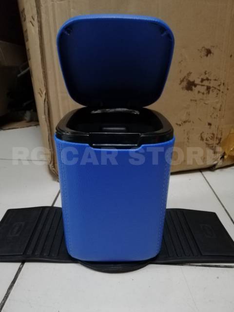 TEMPAT SAMPAH MOBIL WARNA~BAHAN KULIT