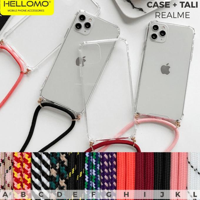 SLING CASE REALME LANYARD SLING CASE REALME CASING TALI REALME LANYARD - TALI D