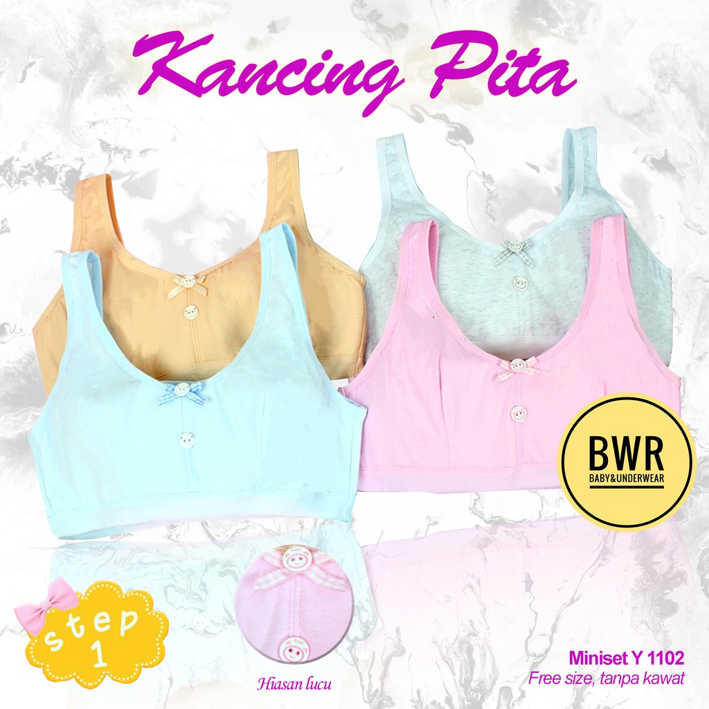 Miniset Sorex Y 1102 Young Pita Kancing | Miniset Remaja ABG Tali Lebar - Bwr