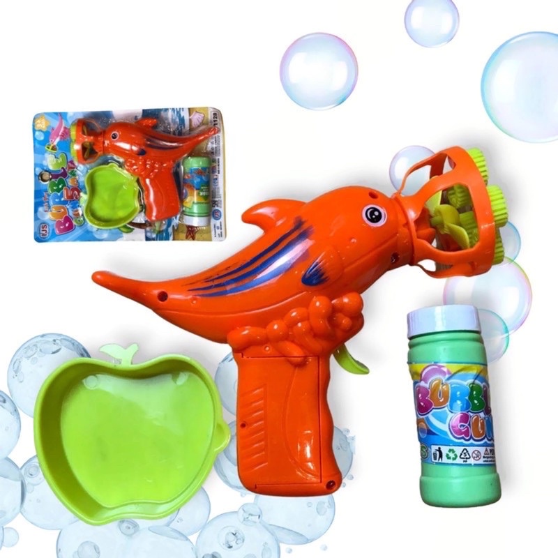 MAINAN SABUN GELEMBUNG BURUNG B1128 - BUBBLE GUN