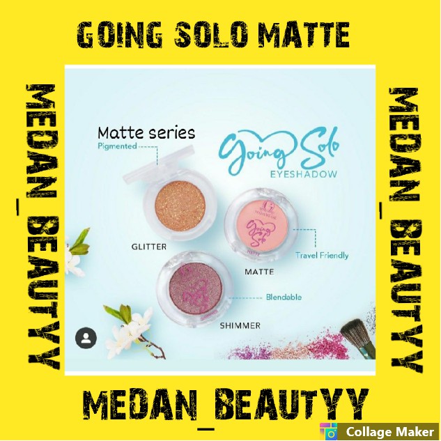 MADAME GIE GOING SOLO MATTE PRESSED EYESHADOW - EYESHADOW SINGLE MADAME GIE