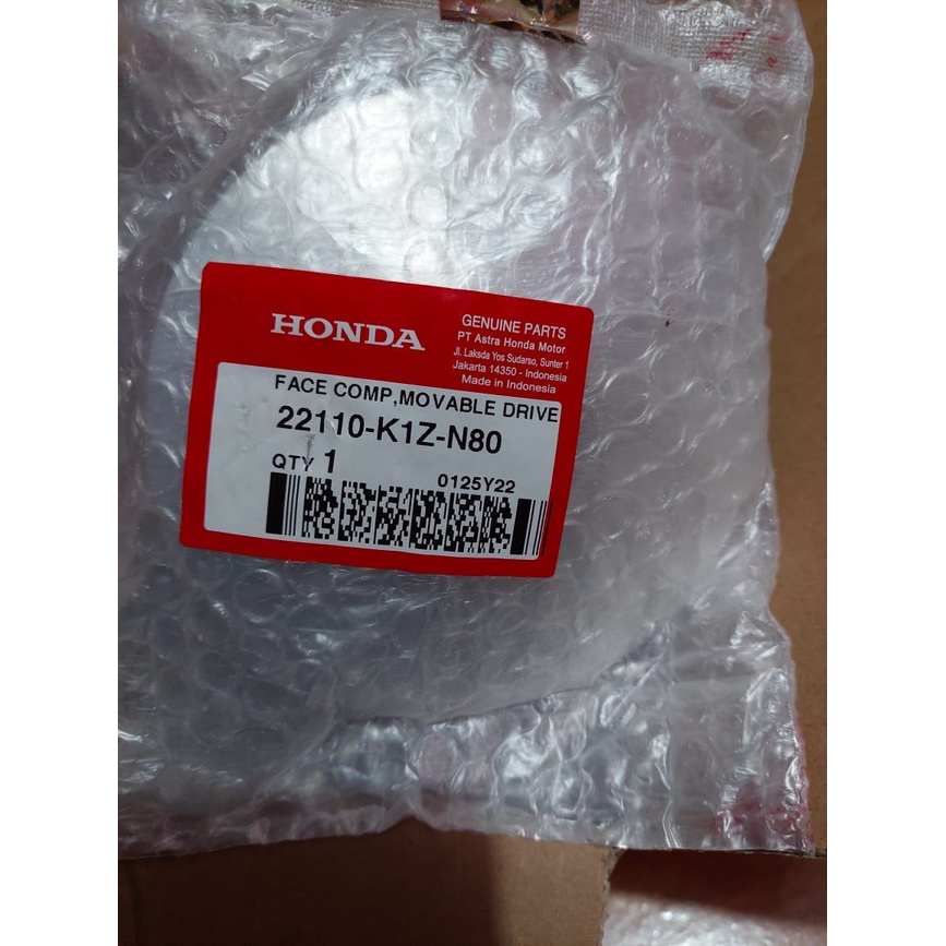 RUMAH ROLLER FACE COMP PCX 160 2021 ORIGINAL AHM 22110-K1Z-N20/N80