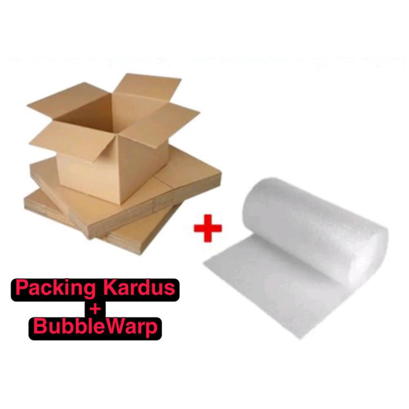 

PACKING TAMBAHAN KARDUS + BUBBLEWARP