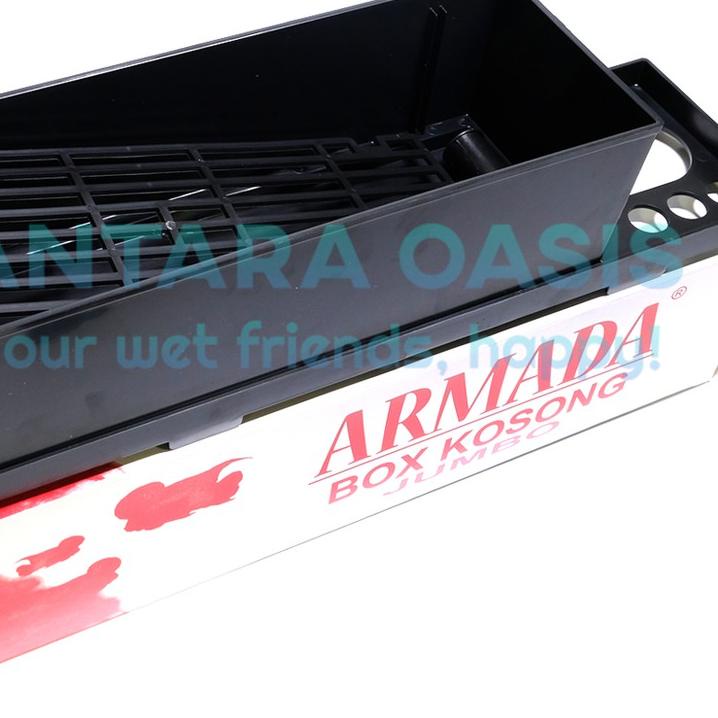 TOP FILTER BOX AQUARIUM FILTER ATAS ARMADA KOSONG JUMBO BESAR XL