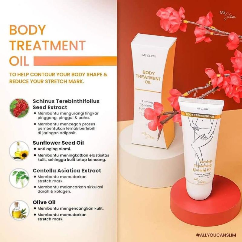 Body Treatment Oil Ms Glow