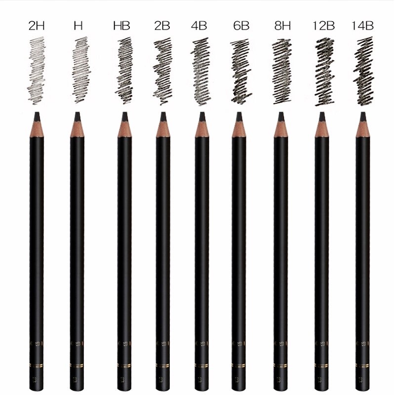 

Nyoni Drawing Pencil Gambar Set 29pcs Metal Tin Box Pensil Gambar Lukis Sketsa Lengkap Paket