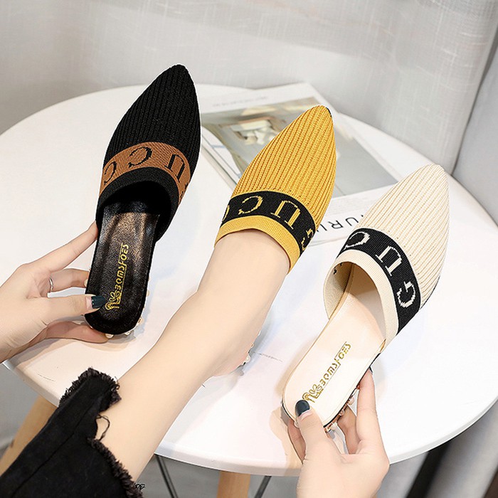 RYX - Granty Mules Sepatu Slip On Casual Sehari Hari - Ori Import