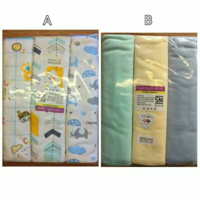 Kain Bedong Bayi Libby (3pc)