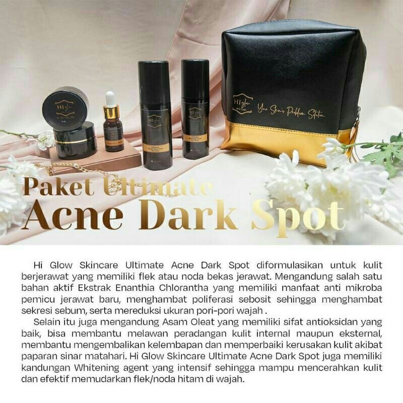 Hi Glow Skincare Acne Dark Spot