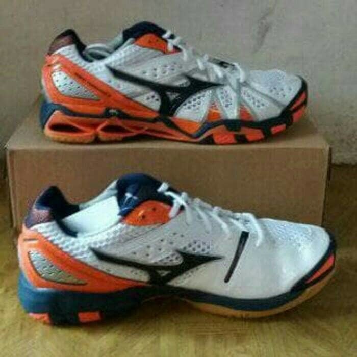 Hot sepatu voli mizuno tornado X 10 original low pendek ori volly volli