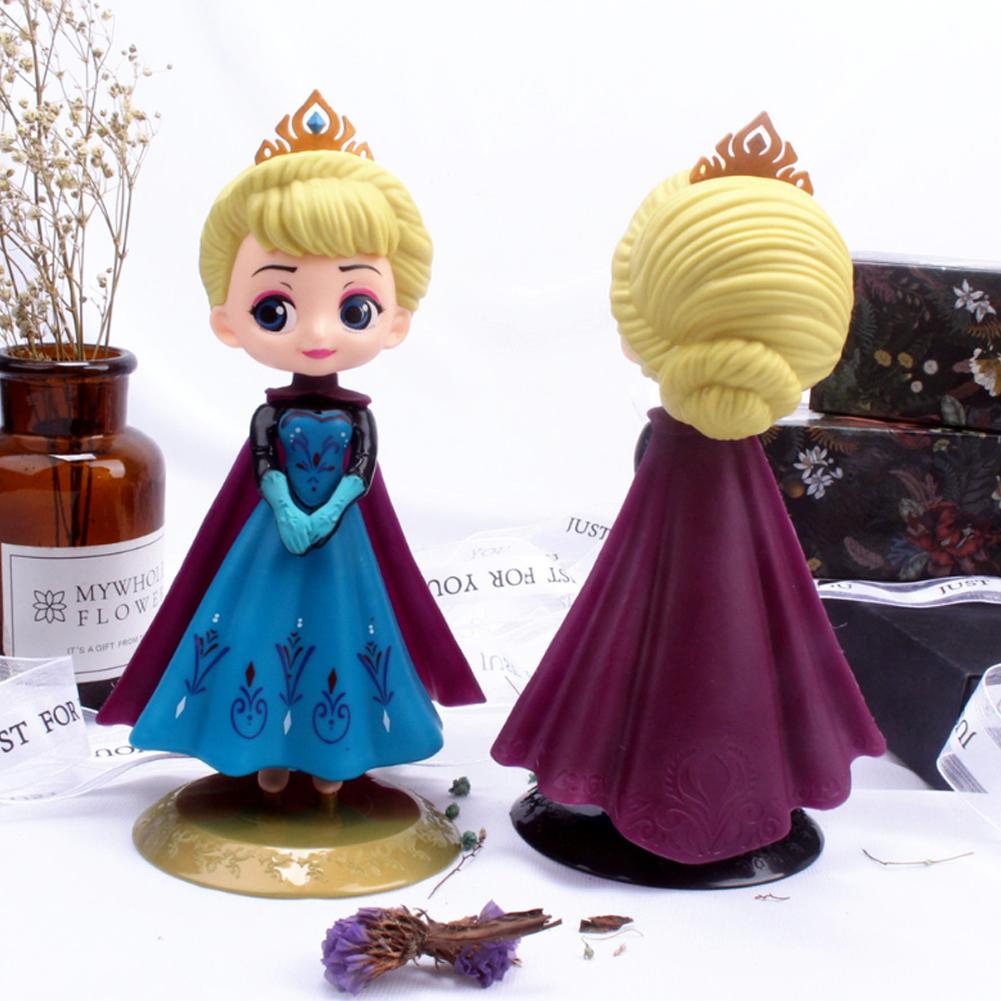 Ornamen Figure Princess Dengan Alas Untuk Dekorasi Kue Ulang Tahun Anak