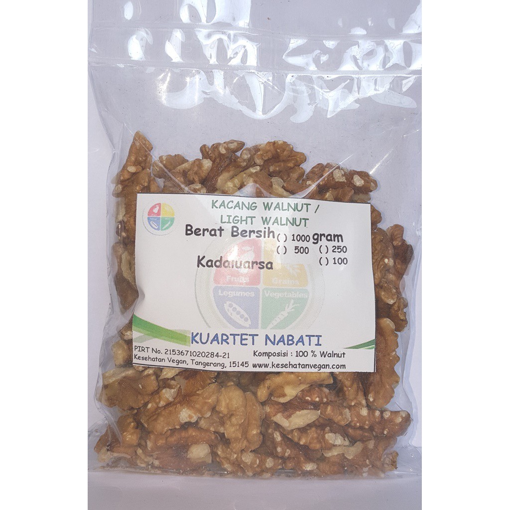 

250gr Extra Light Walnut Premium / Kacang Otak - Mentah/ Raw By KN