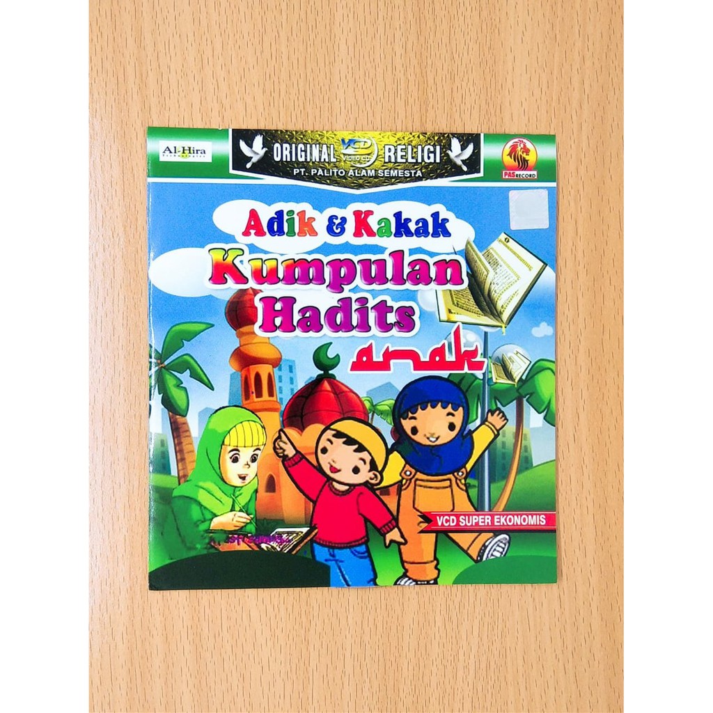 kaset VCD original RELIGI ADIK & KAKAK KUMPULAN HADIST ANAK