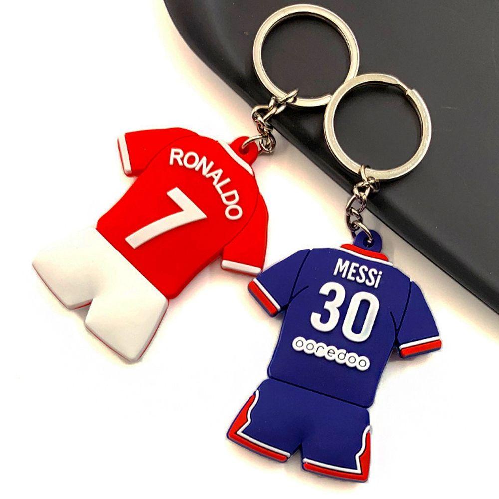 Needway Football Jersey Pendant Ornamen Lucu Bintang Sepak Bola Mini Football Shirt'Gantungan Kunci Korea Untuk Pria Key Pendant