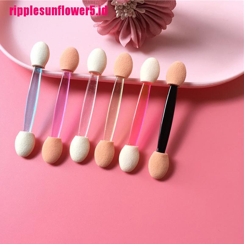 # Kaos T-Shirt Wanita Lengan Pendek Motif Print #10pcs Brush Spons Aplikator Eyeshadow Dua Sisi Sekali Pakai