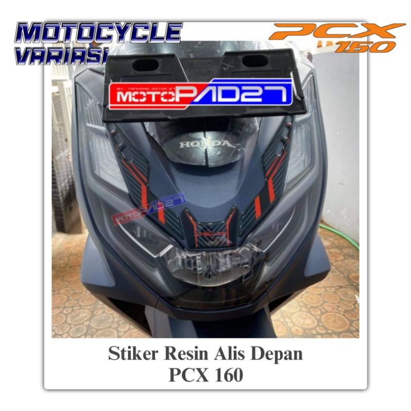 Stiker PCX 160 Stiker Lampu Depan PCX 160 Stiker Alis Depan PCX 160 Resin Premium