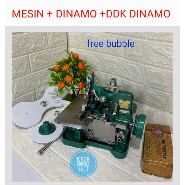 Mesin obras butterfly + dinamo +ddk dinamo