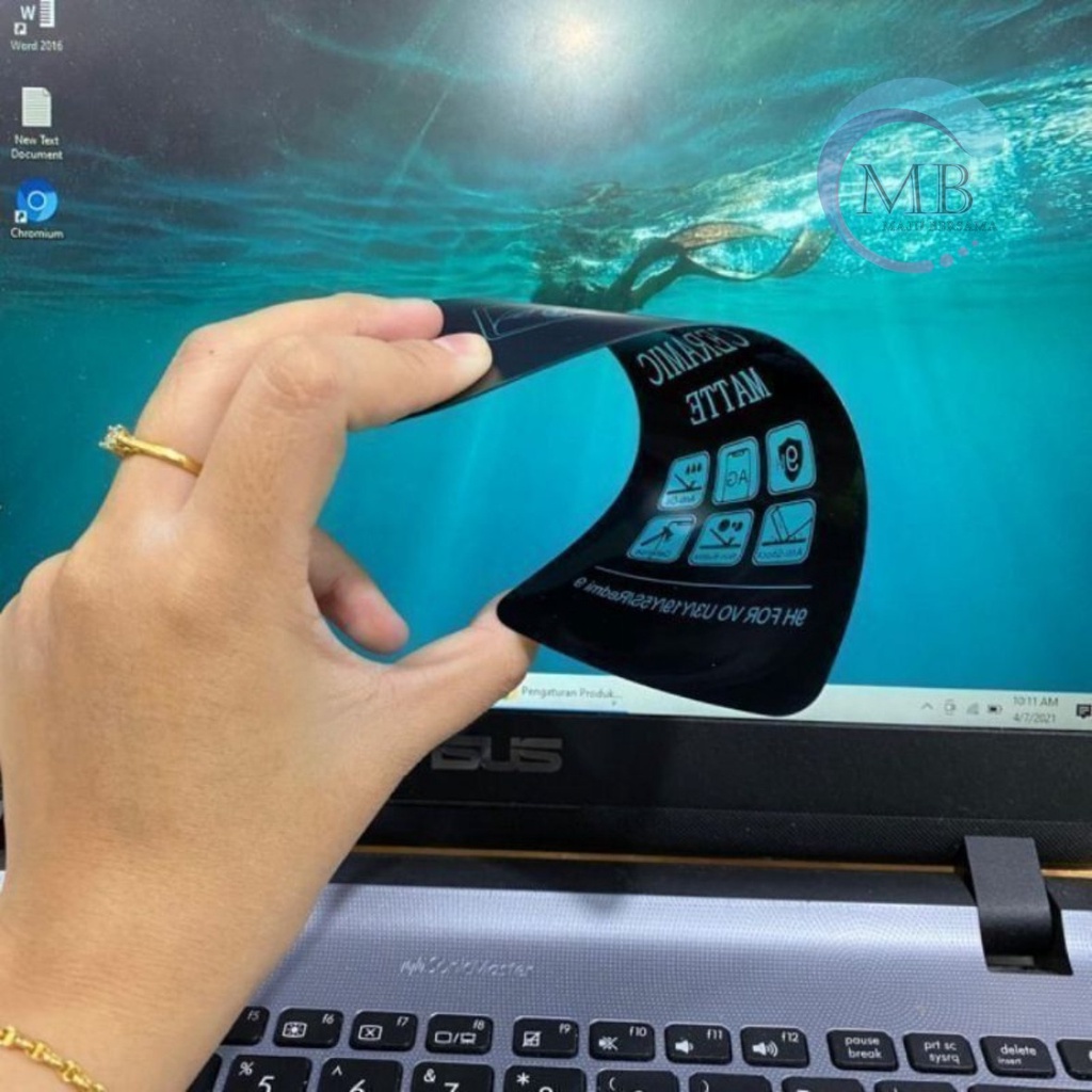TEMPRED GLASS BLUE MATTE KERAMIK CERAMIC SAMSUNG A01 CORE A02 A02s A03 A03S A12 A13 A20s A73 A11 M11 M01 M10 M10s M20 M02 M02S M20S M30 M30S M32 A21 A21S MB3291