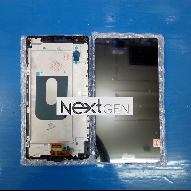 LCD TOUCHSCREEN + FRAME LG K220 X POWER FULLSET ORIGINAL PRODUCT