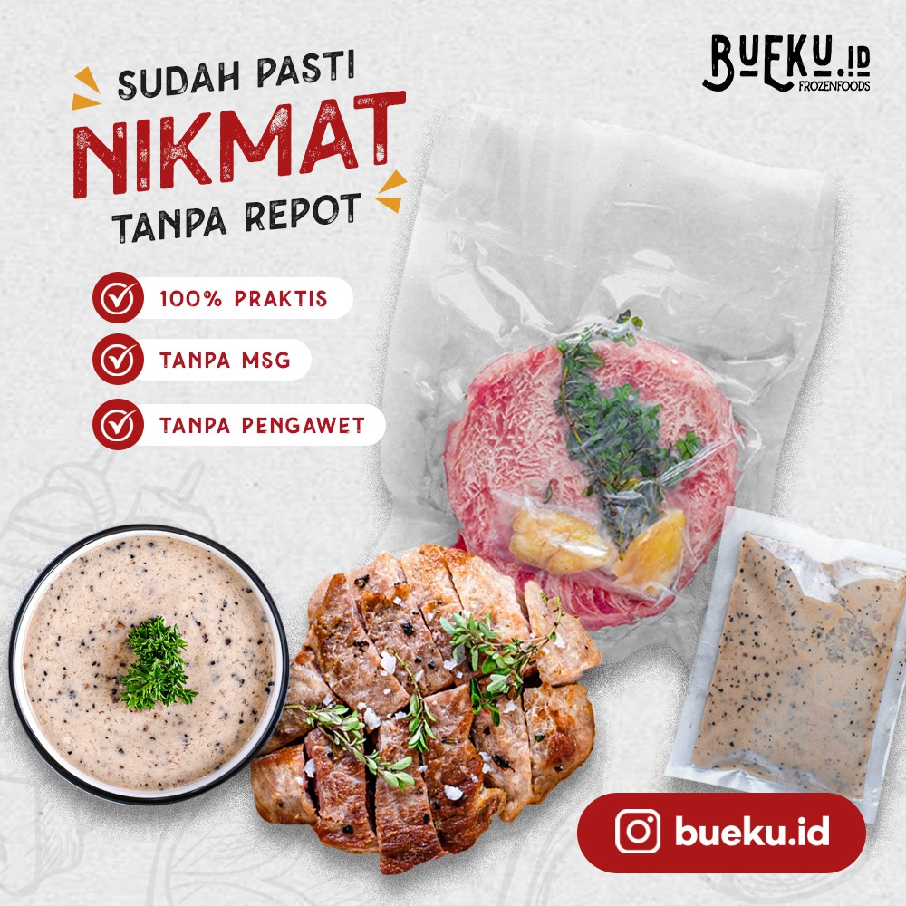

TANDERLOIN STEAK/SIAP MAKAN/FROZEN FOOD.