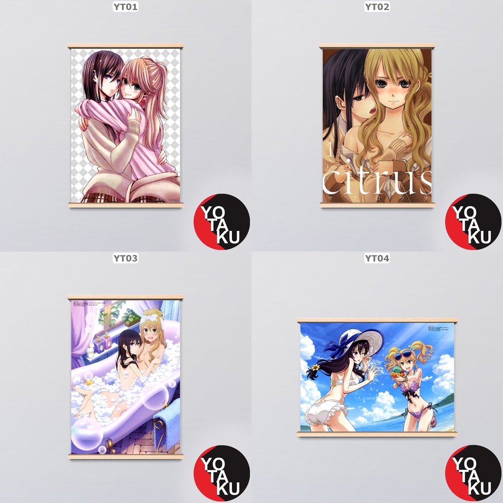 Poster Dinding Anime Citrus A3,A2,A1 Jumbo AN268 YOTAKUSHOP