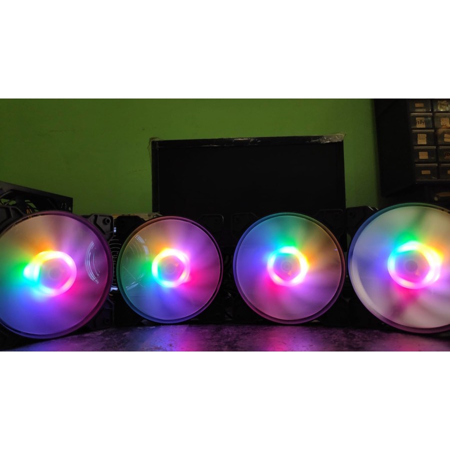 Fan Case 12CM Infinity Rainbow Dash V2 RGB LED Fan Casing 120mm